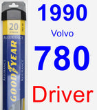 Driver Wiper Blade for 1990 Volvo 780 - Assurance