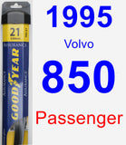 Passenger Wiper Blade for 1995 Volvo 850 - Assurance