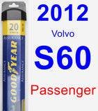 Passenger Wiper Blade for 2012 Volvo S60 - Assurance