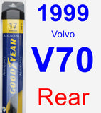 Rear Wiper Blade for 1999 Volvo V70 - Assurance