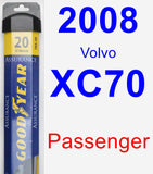 Passenger Wiper Blade for 2008 Volvo XC70 - Assurance