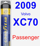 Passenger Wiper Blade for 2009 Volvo XC70 - Assurance