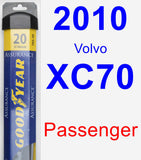 Passenger Wiper Blade for 2010 Volvo XC70 - Assurance