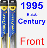 Front Wiper Blade Pack for 1995 Buick Century - Hybrid