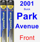 Front Wiper Blade Pack for 2001 Buick Park Avenue - Hybrid