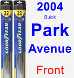 Front Wiper Blade Pack for 2004 Buick Park Avenue - Hybrid