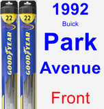 Front Wiper Blade Pack for 1992 Buick Park Avenue - Hybrid