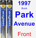 Front Wiper Blade Pack for 1997 Buick Park Avenue - Hybrid