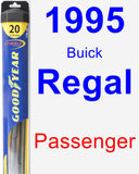 Passenger Wiper Blade for 1995 Buick Regal - Hybrid