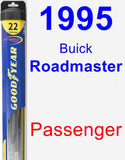 Passenger Wiper Blade for 1995 Buick Roadmaster - Hybrid