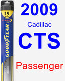 Passenger Wiper Blade for 2009 Cadillac CTS - Hybrid
