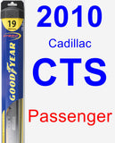 Passenger Wiper Blade for 2010 Cadillac CTS - Hybrid