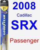 Passenger Wiper Blade for 2008 Cadillac SRX - Hybrid