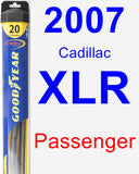 Passenger Wiper Blade for 2007 Cadillac XLR - Hybrid