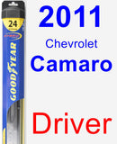 Driver Wiper Blade for 2011 Chevrolet Camaro - Hybrid