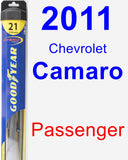 Passenger Wiper Blade for 2011 Chevrolet Camaro - Hybrid