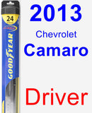 Driver Wiper Blade for 2013 Chevrolet Camaro - Hybrid