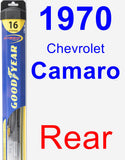 Rear Wiper Blade for 1970 Chevrolet Camaro - Hybrid