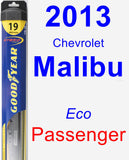 Passenger Wiper Blade for 2013 Chevrolet Malibu - Hybrid