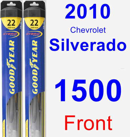 2010 silverado wiper blades on sale size