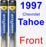 Front Wiper Blade Pack for 1997 Chevrolet Tahoe - Hybrid