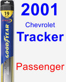 Passenger Wiper Blade for 2001 Chevrolet Tracker - Hybrid