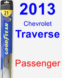 Passenger Wiper Blade for 2013 Chevrolet Traverse - Hybrid