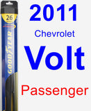 Passenger Wiper Blade for 2011 Chevrolet Volt - Hybrid