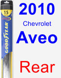 Rear Wiper Blade for 2010 Chevrolet Aveo - Hybrid
