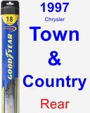 Rear Wiper Blade for 1997 Chrysler Town & Country - Hybrid