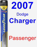 Passenger Wiper Blade for 2007 Dodge Charger - Hybrid