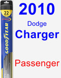 Passenger Wiper Blade for 2010 Dodge Charger - Hybrid