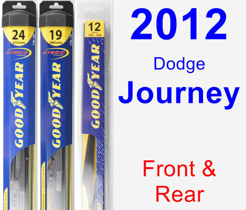 2012 ford escape deals wiper blade size