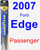 Passenger Wiper Blade for 2007 Ford Edge - Hybrid