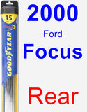 Rear Wiper Blade for 2000 Ford Focus - Hybrid