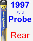 Rear Wiper Blade for 1997 Ford Probe - Hybrid