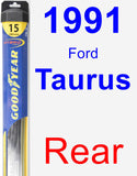 Rear Wiper Blade for 1991 Ford Taurus - Hybrid