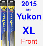Front Wiper Blade Pack for 2015 GMC Yukon XL - Hybrid