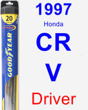 Driver Wiper Blade for 1997 Honda CR-V - Hybrid