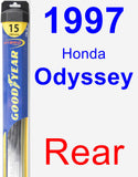 Rear Wiper Blade for 1997 Honda Odyssey - Hybrid