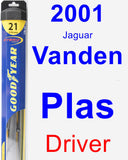 Driver Wiper Blade for 2001 Jaguar Vanden Plas - Hybrid