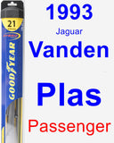 Passenger Wiper Blade for 1993 Jaguar Vanden Plas - Hybrid