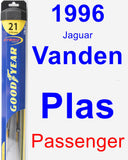 Passenger Wiper Blade for 1996 Jaguar Vanden Plas - Hybrid