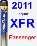 Passenger Wiper Blade for 2011 Jaguar XFR - Hybrid