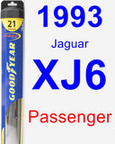 Passenger Wiper Blade for 1993 Jaguar XJ6 - Hybrid