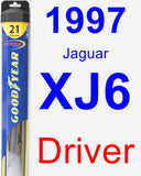 Driver Wiper Blade for 1997 Jaguar XJ6 - Hybrid