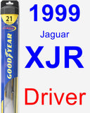 Driver Wiper Blade for 1999 Jaguar XJR - Hybrid