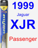 Passenger Wiper Blade for 1999 Jaguar XJR - Hybrid