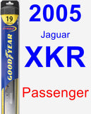 Passenger Wiper Blade for 2005 Jaguar XKR - Hybrid