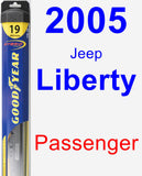 Passenger Wiper Blade for 2005 Jeep Liberty - Hybrid